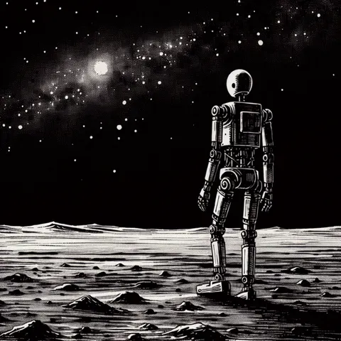 Martian Microbes and Robotic Ruminations cover art